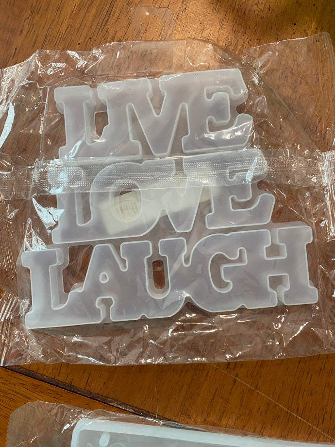 Live Love Laugh Mold