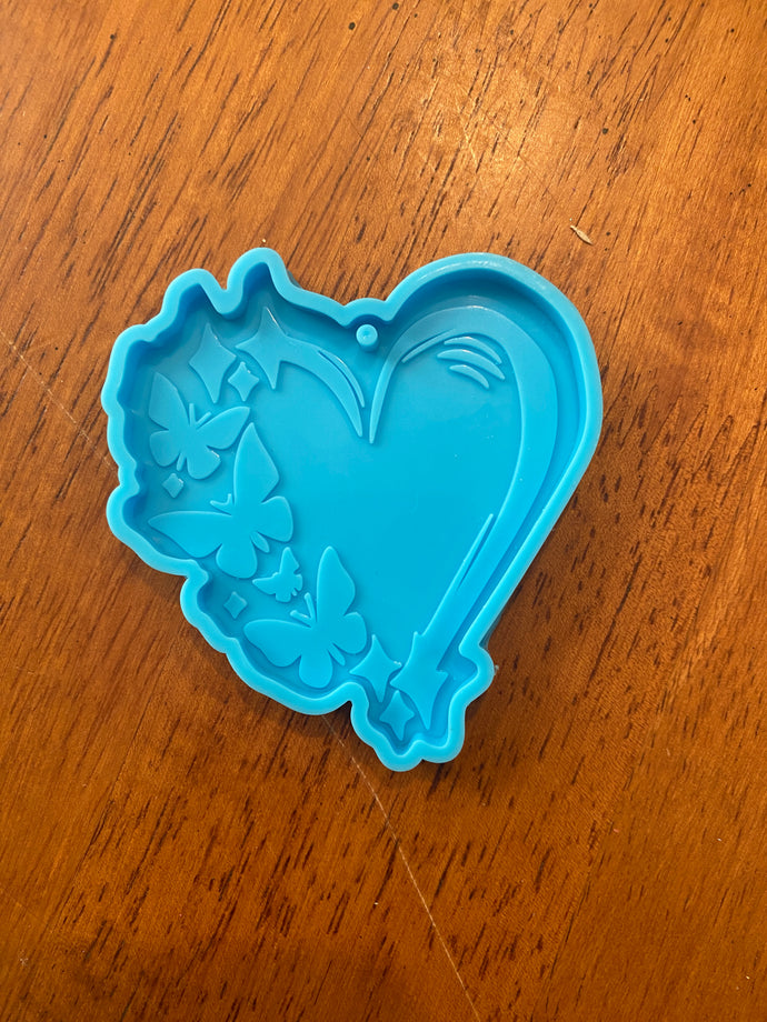 Butterfly Heart Mold