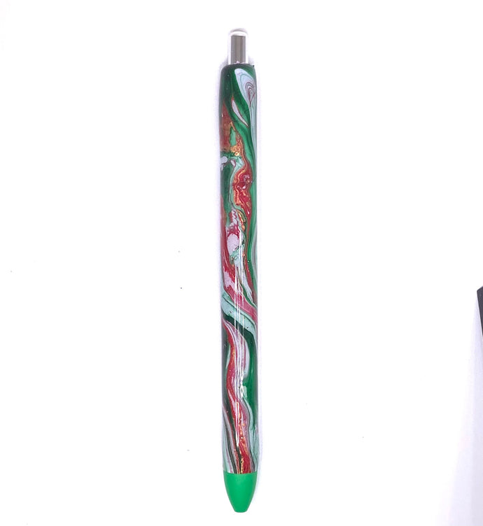 Christmas Hydro-Dip Gel Pen