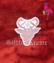 Load image into Gallery viewer, Reindeer Head Ornament Mold
