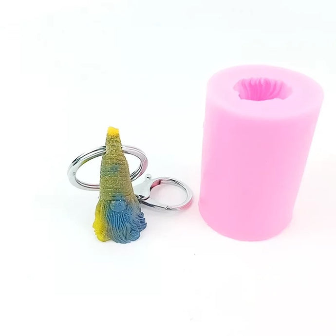 3D Gnome Keychain Mold